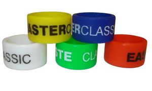 Screen Print Silicone Finger Thumb Ring