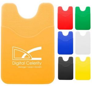 Silicone Smart Phone Wallet Holder