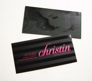 Silk Laminated Business Card with Spot UV (3.5"x4")