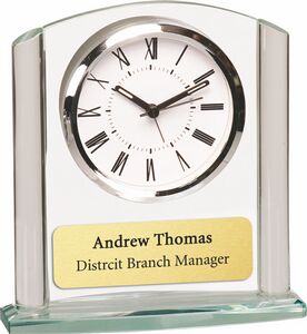Silverton Glass Clock I