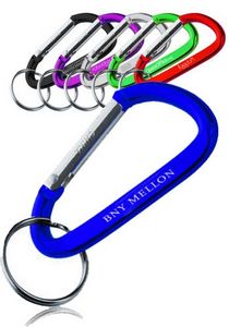 Single Latch Metal Keychains