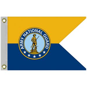 Single Reverse Knitted Polyester Guidon Boat Flag (12"x18")