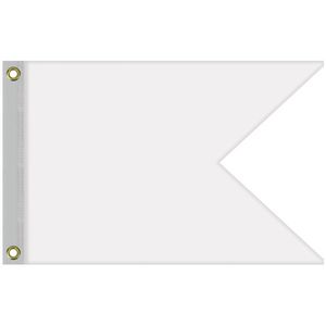 Single Reverse Knitted Polyester Guidon Boat Flag (24"x36")
