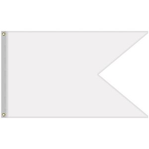 Single Reverse Knitted Polyester Guidon Boat Flag (36"x60")