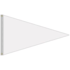 Single Reverse Knitted Polyester Pennant Boat Flag (36"x60")