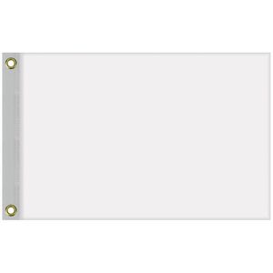 Single Reverse Knitted Polyester Rectangle Boat Flag (24"x36")