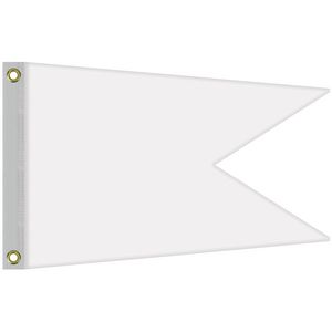 Single Reverse Knitted Polyester Swallowtail Boat Flag (24"x36")
