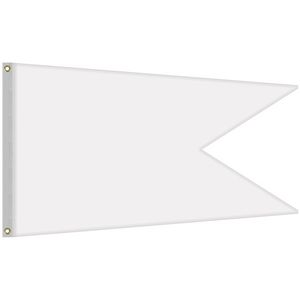 Single Reverse Knitted Polyester Swallowtail Boat Flag (36"x60")