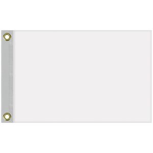 Single Reverse Knitted Rectangle Polyester Boat Flag (12"x18")