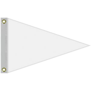 Single Reverse Nylon Boat Flag (16"x24")