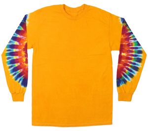 Sleeve-Design Tie Dyes