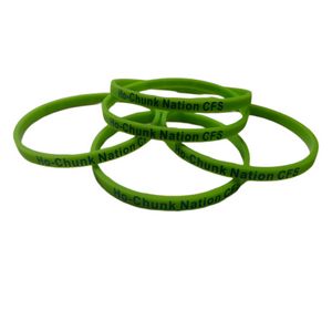 Slim Silicone Bracelet / Wristband