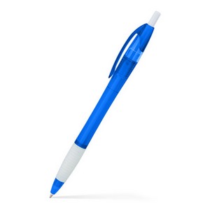 Slimster Translucent Gripped Click Pen