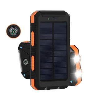 Solar Power Bank with LED-10000 mAh