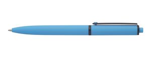 Solid Rubber Coated Plastic Ballpoint Pens