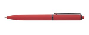 Solid Rubber Coated Plastic Ballpoint Pens