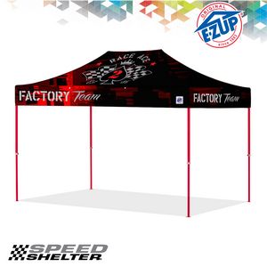 Speed ShelterÂ® Full Bleed Digital Professional Tent w/Steel Frame (8' x 12')