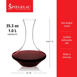 Spiegelau Authentis 35oz Wine Decanter