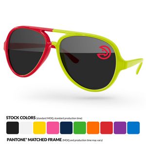 Split-ToneÂ® Aviator Sport Sunglasses