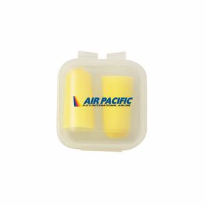 Square Case w/Ear Plugs
