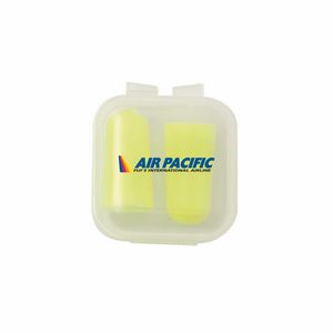 Square Case w/Ear Plugs