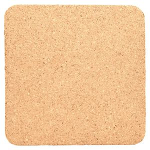 Square Cork Coaster 4" x 4"