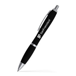 Squared Basset Satin Soft Touch Gel Performance Penâ„¢ (Chrome) (Recycled)