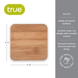 Stack: Bamboo Coasters by True