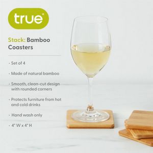 Stack: Bamboo Coasters by True