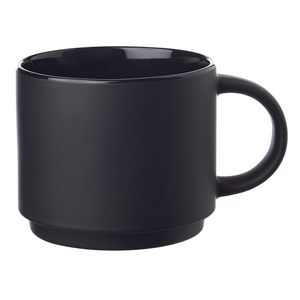 Stackable Ceramic Coffee Mugs