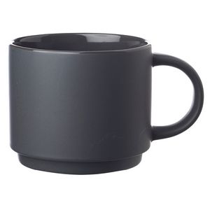 Stackable Ceramic Coffee Mugs
