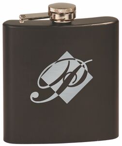 Stainless Steel Flask - Matte Black