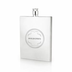 Stainless Steel Slim Flask by ViskiÂ®