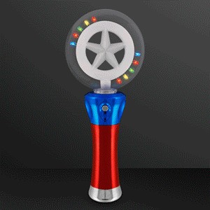 Star Spinning LED Wand - BLANK