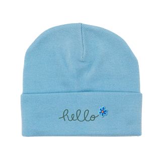 Stock Beanie with Embroidery 5K Stitches with Cuff