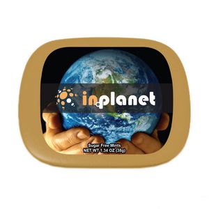 Stock Color Hinged Mint Tin