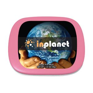 Stock Color Hinged Mint Tin