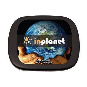Stock Color Hinged Mint Tin