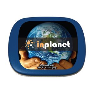Stock Color Hinged Mint Tin
