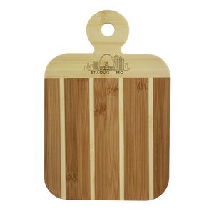 Striped Paddle St Louis City Skyline Board
