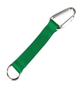 Sublimated 3/4" Pocket Lanyard w/Carabiner & Keyring