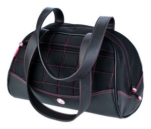 Sumo Duffel - Black with Pink Stitching - Small