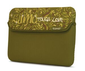 Sumo Graffiti Sleeve - 13" Green