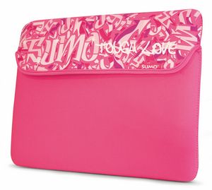 Sumo Graffiti Tablet/Ultrabook Sleeve - 8.9" Pink