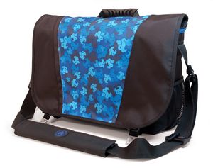 Sumo Messenger Bag - Black/Blue