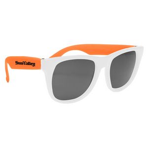 Sunglasses w/White Frame