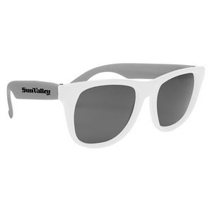 Sunglasses w/White Frame