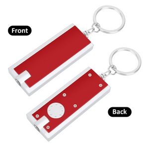Super Bright LED Flashlight With Swivel Key Chain