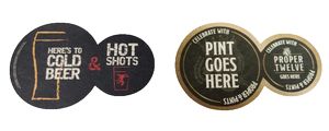 Super size Custom Shape Coasters (Heavy Weight) 4" x 8.25"