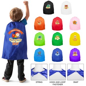 Superhero Cape For Children (Full Color)